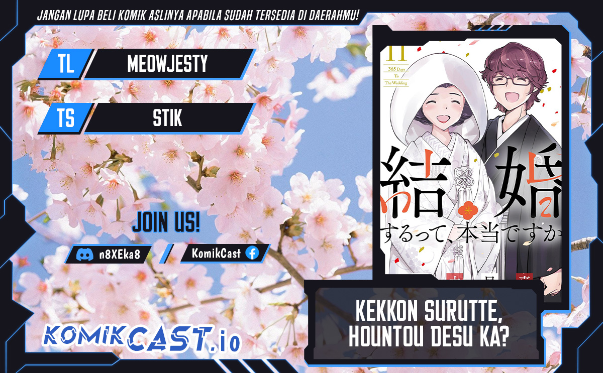Kekkon Surutte, Hontou Desu ka? Chapter 110 End Gambar 1